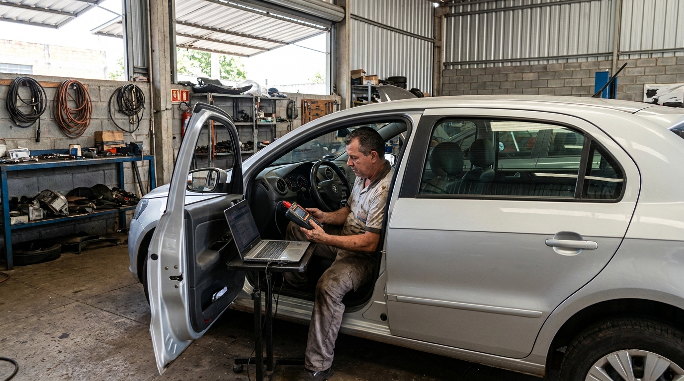 Reconfiguração da Unidade Eletrônica em Uberlândia‑MG