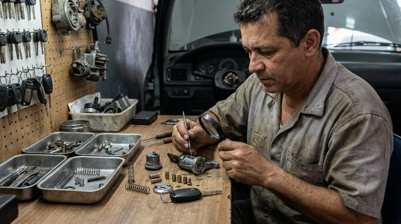 Reparo de Fechadura Automotiva em Uberlândia‑MG
